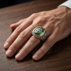 Brazil World Football Champions Ring 2