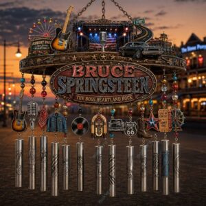 Bruce Springsteen The Boss Heartland Rock Wind Chime
