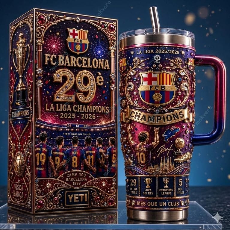 Camp Nou Barcelona 1999 Tumbler Camp Nou Barcelona 1999 Tumbler