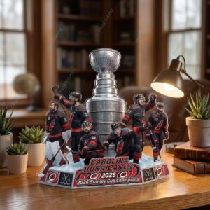 Carolina Hurricanes 2026 Stanley Cup Champions Acrylic Plaque 2