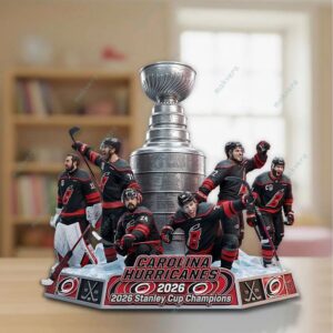 Carolina Hurricanes 2026 Stanley Cup Champions Acrylic Plaque 3