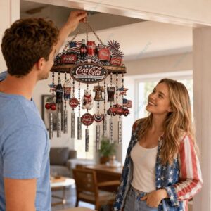 Coca Cola Independence Day Celebration Wind Chime 2