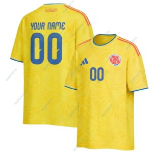 Colombia Home World Cup 2026 Custom Jersey 3