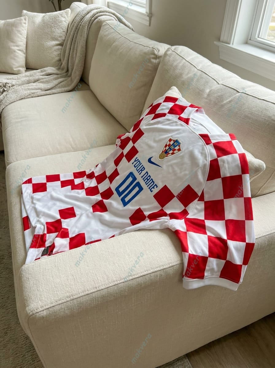 Croatia Home World Cup 2026 Custom Jersey