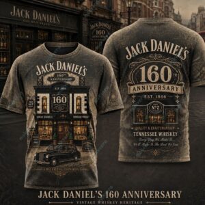 Custom Jack Daniels 160Th Anniversary Vintage Shirt 3