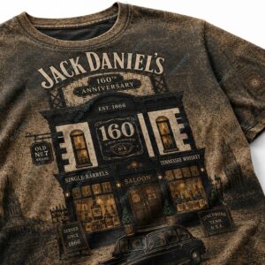 Custom Jack Daniels 160Th Anniversary Vintage Shirt