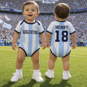 Custom Mexico World Cup 2026 Baby Jersey Bodysuit 2 Custom Mexico World Cup 2026 Baby Jersey Bodysuit 3