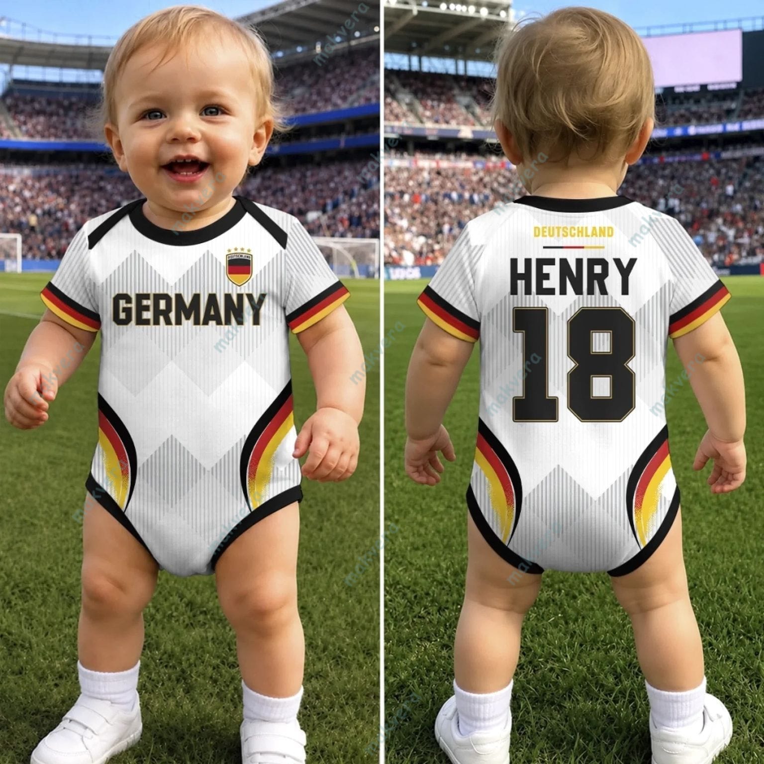 Custom Mexico World Cup 2026 Baby Jersey Bodysuit 6 Custom Mexico World Cup 2026 Baby Jersey Bodysuit 6