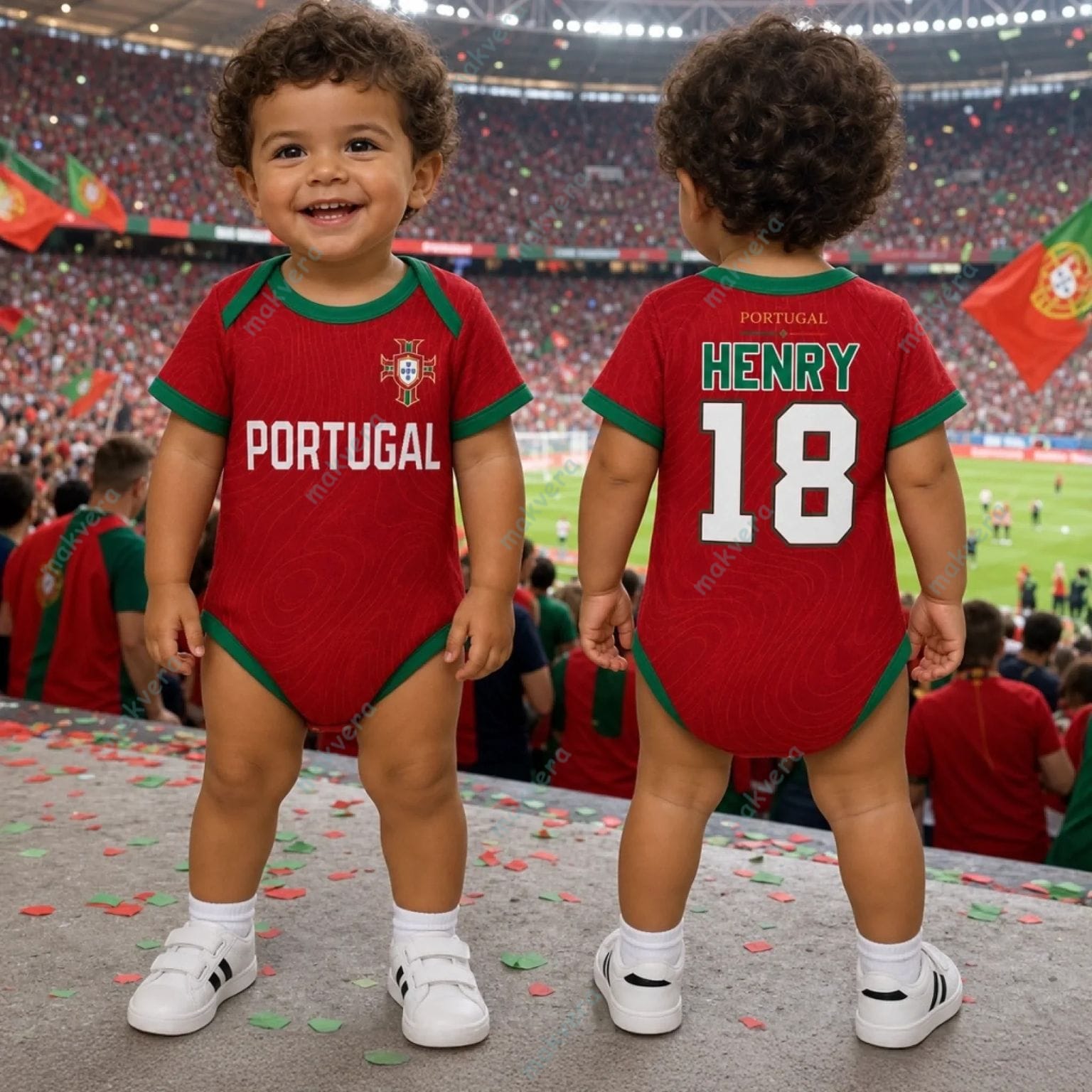 Custom Mexico World Cup 2026 Baby Jersey Bodysuit 7 Custom Mexico World Cup 2026 Baby Jersey Bodysuit 7
