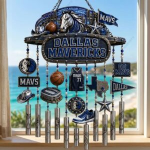 Dallas Mavericks American Airlines Center Wind Chime