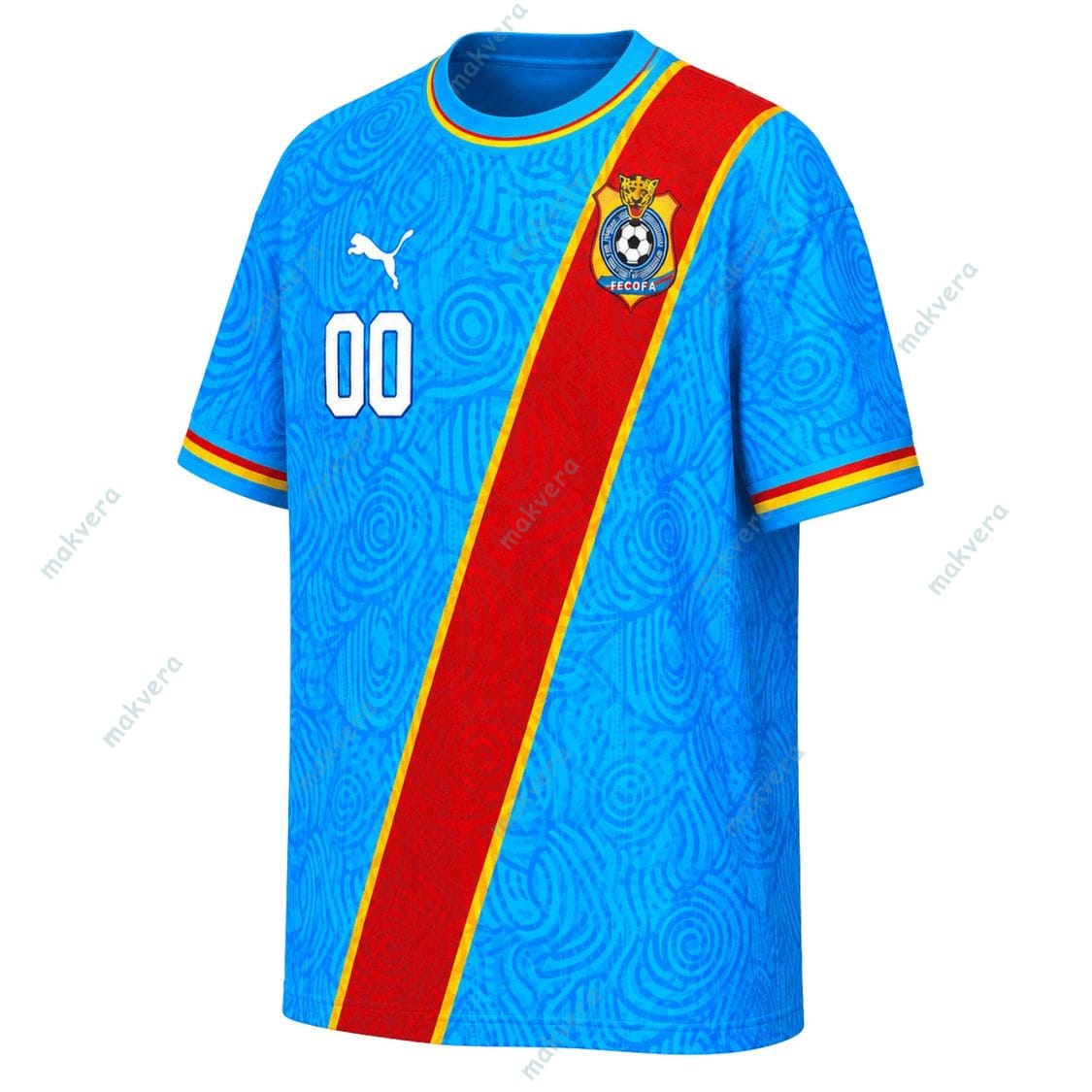 DR Congo FIFA World Cup 2026 Custom Jersey 2 DR Congo FIFA World Cup 2026 Custom Jersey 2
