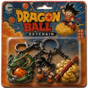 Dragon Ball Goku Flying Nimbus Keychain