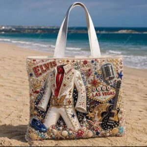 Elvis Presley Summer Vibes Tote Bag 2
