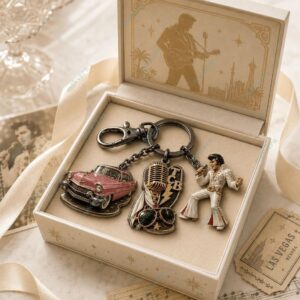 Elvis Presley The King Rock N Roll Legacy Key Chain 2 Elvis Presley The King Rock N Roll Legacy Key Chain 3