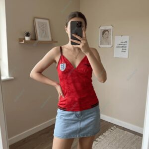 England National Team World Cup 2026 Jersey Cami Top 1 England National Team World Cup 2026 Jersey Cami Top 2