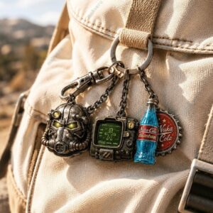 Fallout X Nuka Cola Quantum Key Chain 2 Fallout X Nuka Cola Quantum Key Chain 3