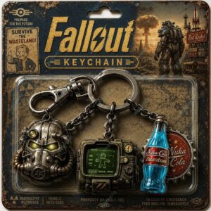 Fallout X Nuka Cola Quantum Key Chain