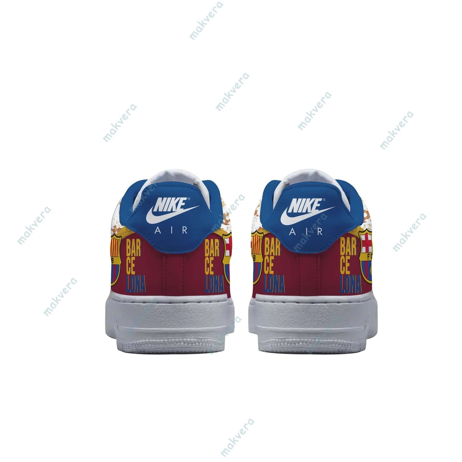 FC Barcelona Mes Que Un Club Air Force 1 Sneaker 3 FC Barcelona Mes Que Un Club Air Force 1 Sneaker 3