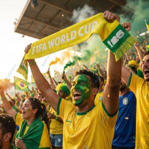 FIFA World Cup 2026 Brazil Official Scarf 2