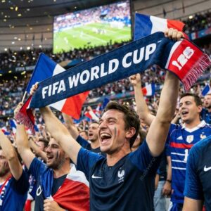 FIFA World Cup 2026 France Official Scarf