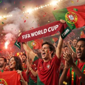 FIFA World Cup 2026 Portugal Official Scarf 1 FIFA World Cup 2026 Portugal Official Scarf 2