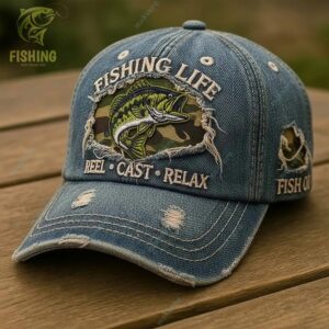 Fishing Life Club Relax Cap 1 Fishing Life Club Relax Cap 2