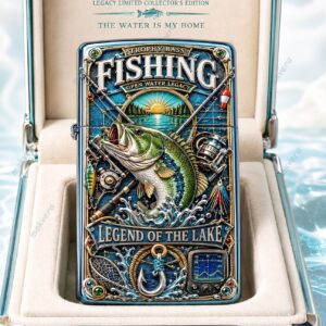 Fishing Open Water Legacy Zippo Case