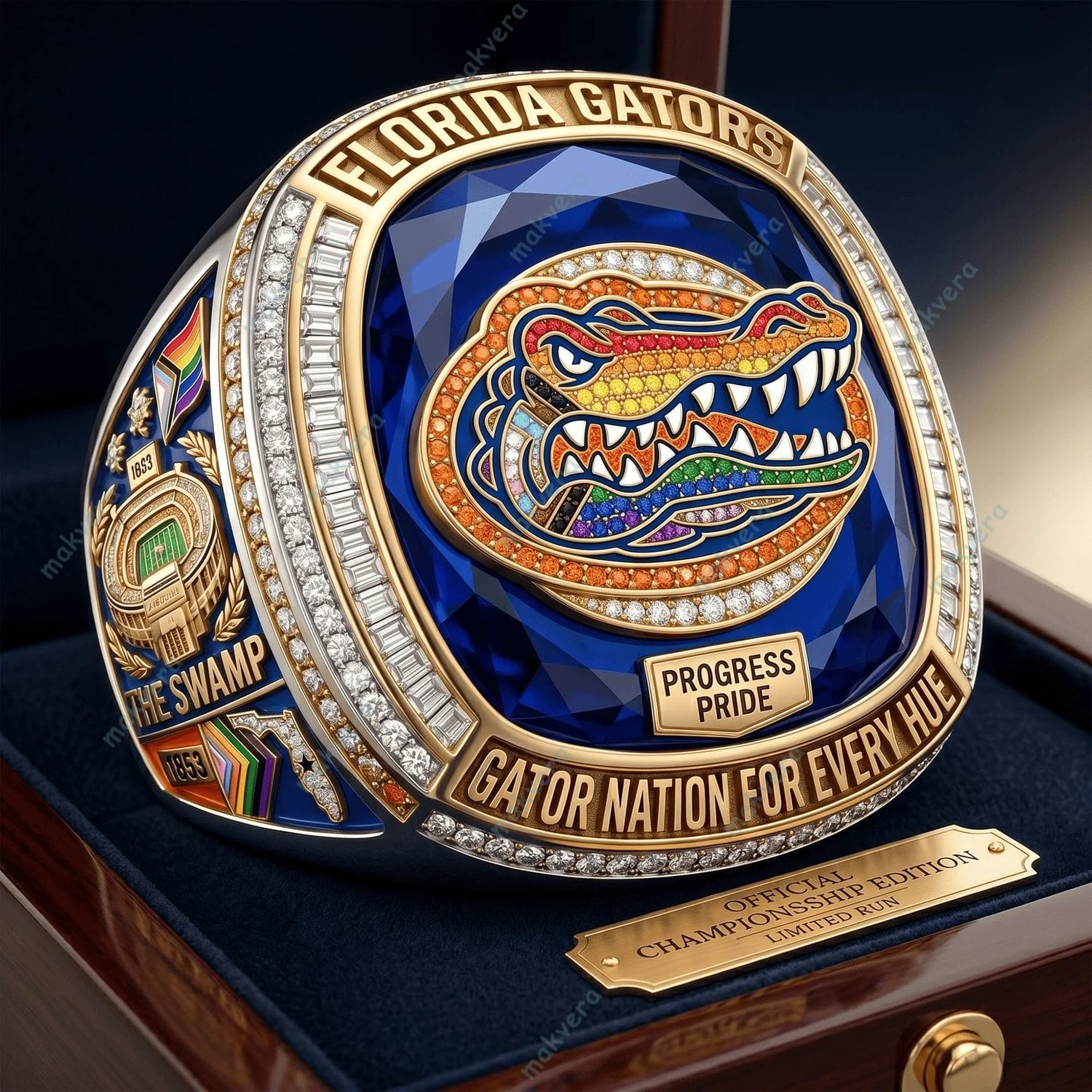 Florida Gators Progress Pride 2026 Ring Florida Gators Progress Pride 2026 Ring