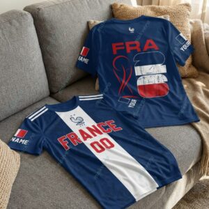 France National Team World Cup 2026 Custom 3D Shirt