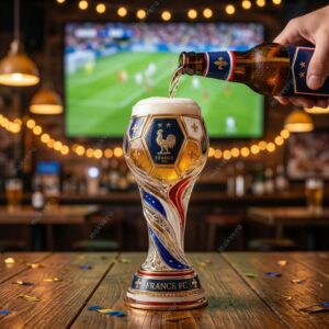 France World Cup 2026 Beer Glass 1 France World Cup 2026 Beer Glass 2