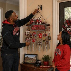 Georgia Bulldogs National Champions Wind Chime 1 Georgia Bulldogs National Champions Wind Chime 2