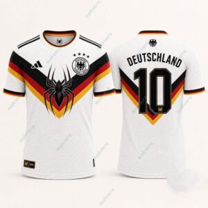 Germany National Spider Man World Cup 2026 Custom Jersey 2 Germany National Spider Man World Cup 2026 Custom Jersey 3