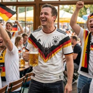 Germany National Spider Man World Cup 2026 Custom Jersey