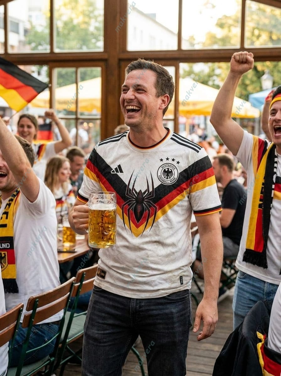 Germany National Spider Man World Cup 2026 Custom Jersey 3 Germany National Spider Man World Cup 2026 Custom Jersey