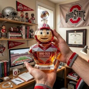 Go Bucks 1890-2025 135th Anniversary Whiskey Bottle 2