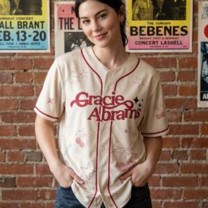 Gracie Abrams The Look at My Life Tour Jersey 2