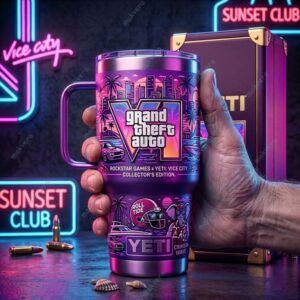 Grand Theft Auto VI Vice City YETI Tumbler
