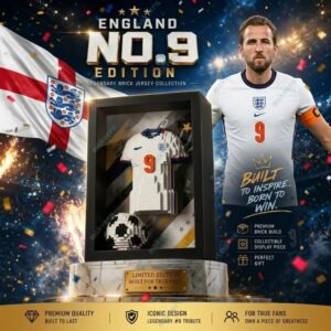 Harry Kane England No9 Legendary Brickset Jersey