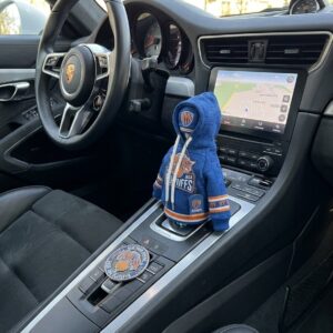 New York Knicks 2026 NBA Champions Car Gear Shift Hoodie 2
