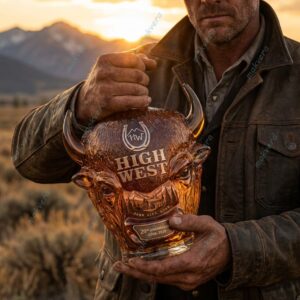 High West 20th Anniversary Bourbon Whiskey Bottle