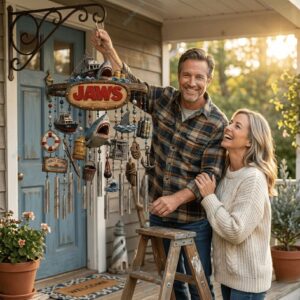 Jaws Amity Island Welcomes You Wind Chime 1 Jaws Amity Island Welcomes You Wind Chime 2