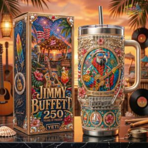 Jimmy Buffett 250 Years Of Freedom YETI Tumbler