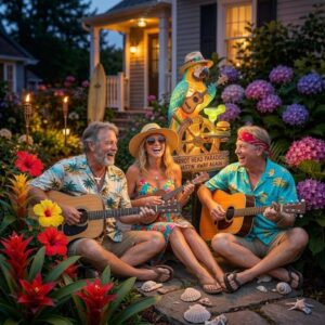 Jimmy Buffett Margaritaville Solar Garden Light