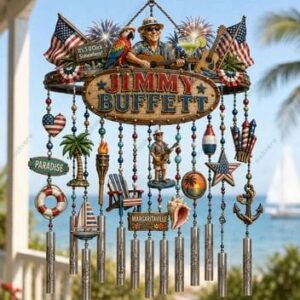 Jimmy Buffett Margaritaville Wind Chime