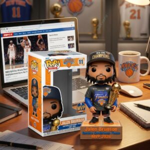 Knicks Championship Jalen Brunson The 2026 Finals MVP Pop Figure