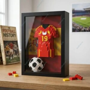 Lamine Yamal Spain No19 Legendary Brickset Jersey 3