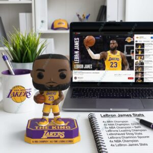 LeBron James LA Lakers Pop Figure