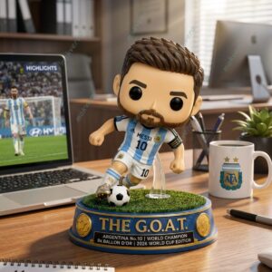 Lionel Messi Argentina The GOAT 2026 World Cup Pop Figure