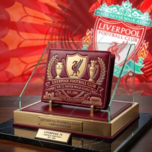 Liverpool FC 134TH Anniversary Leather Wallet