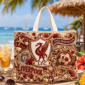 Liverpool You'll Never Walk Alone Summer Vibes Tote Bag 2 Liverpool You'll Never Walk Alone Summer Vibes Tote Bag 3